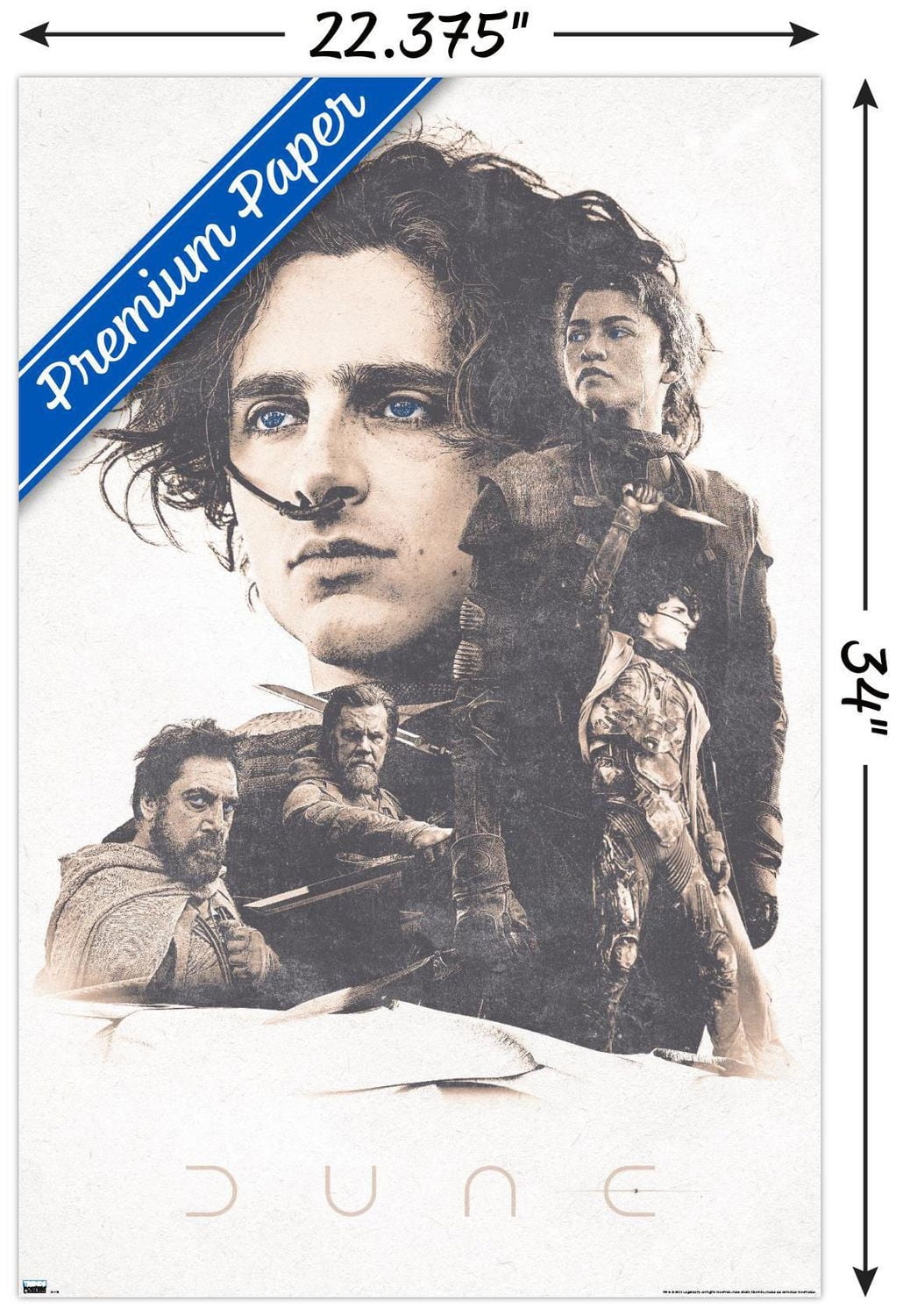 Dune: Part 2 - Group Wall Poster, 22.375" x 34"
