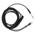 thumbnail image 3 of Cable de actualización de auriculares, cable de reemplazo de auriculares, cable de cobre portátil, reduce el ruido, baja pérdida de tracción con adaptador de 6,35mm para, 3 of 8