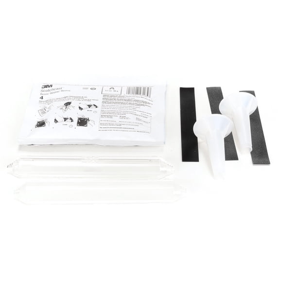 Scotchcast 3M Inline Resin Power Cable Splice kit 82-A1N, Up to 2 AWG Black