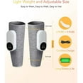 thumbnail image 4 of 3 Modes Cordless Leg Massager with Heat, Adjustable Calf Compression Massage for Circulation and Pain Relief, Portable for Athletes and Seniors, 4 of 12