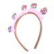 thumbnail image 3 of Diadema de piruleta para niñas, diadema de caramelos, decoración para el cabello, banda para el cabello de moda para niñas pequeñas, 3 of 8