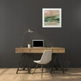 thumbnail image 3 of Goldberger, Jennifer 26x26 White Modern Wood Framed Museum Art Print Titled - Twisting Horizon II, 3 of 4