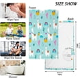 thumbnail image 2 of Coolnut Cute Alpaca Blue Ultra Soft 2 PCS Towel Set, Highly Absorbent Hand Towels 16 x 28 Inch Cotton Towels for Bathroom Hotel Gym Travel, Ideal for Daily Use, 2 of 6