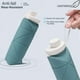 thumbnail image 5 of Botella de agua plegable con válvula a prueba de fugas 600 ml reutilizable Sin BPA de siliconasenderismo yoga viajes deportes gris oso de fresa, 5 of 5