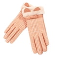 thumbnail image 3 of Guantes de invierno Yuyangstore Mujeres guantes térmicos naranja, 3 of 8