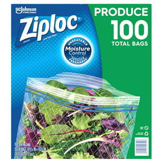 Ziploc 2-gallon Storage Bags - Extra Large Size - 2 gal - 13 Width -  Plastic - 1/Carton - 12 Per Box - Food, Money, Vegetables, Fruit, Yarn