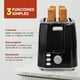 thumbnail image 2 of Tostadora 750w 2 Rebanadas 7 Niveles De Tostado Negra, 2 of 8