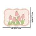 thumbnail image 3 of Cojines para pies Baño y tecnología de baño Tapetes de tela Absorben agua y espesan Puertas domésticas modernas con suciedad Tapetes y mantas para pies Alfombra de piso, 3 of 3
