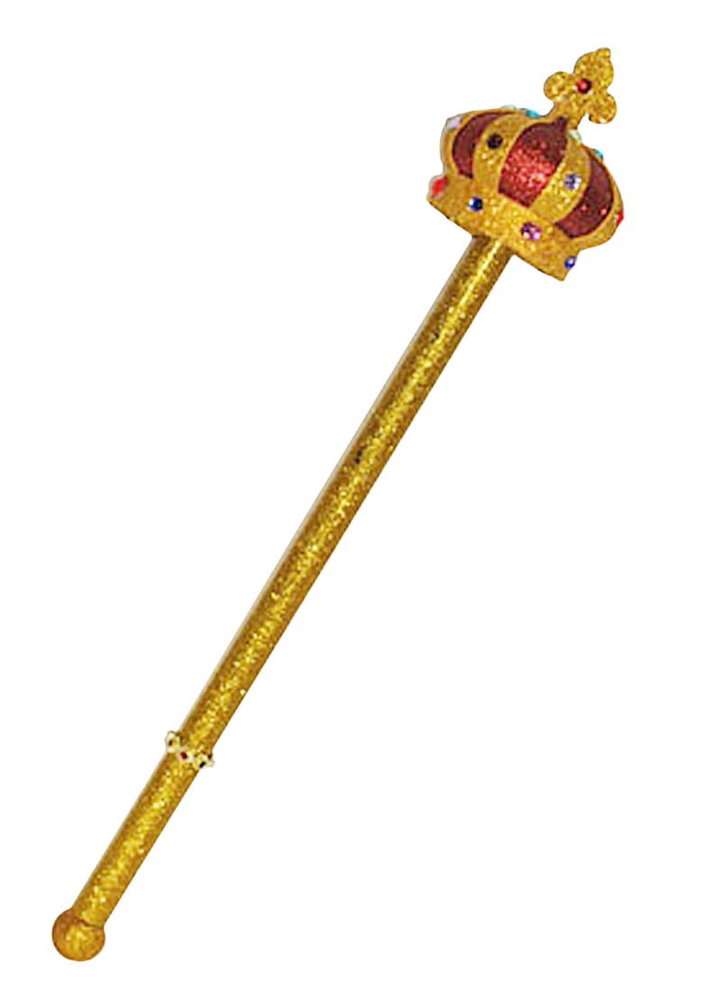 King or Queen Crown Scepter