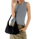 thumbnail image 3 of Lucakuins Camiseta sin mangas para mujer, cuello redondo, sin espalda, con cordones, chaleco de verano para fiesta en el club Lucakuins  moda, 3 of 6