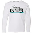 thumbnail image 3 of Inktastic Motorcycle Long Sleeve Youth T-Shirt, 3 of 5