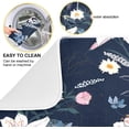 thumbnail image 2 of FREEAMG Trendy Floral Kitchen Dish Drying Mat, 16'' x 18'' Super Absorbent Dish Drying Mat for Kitchen, Sink, Dining Table, 2 of 7