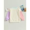 thumbnail image 3 of Child Girls Fall Sweatshirt Ice Cream Print Long Sleeve Pullovers Tops, 3 of 6