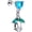 Blue, variant on Body Candy Cartilage Earring 16G Womens 316L Steel Heart Flower Dangle Mens Straight Barbell Helix Stud 1/4"