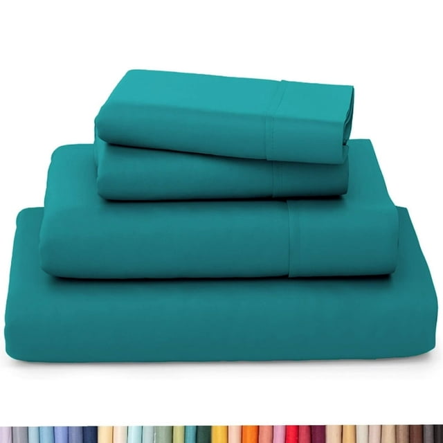 HAOAN Ultra Soft Wrinkle Resistant Bamboo Sheet Set - 4 Piece Set - 2200 Series