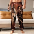 thumbnail image 2 of Pirates of The Caribbean Men's Athletic Joggers Stretch Sweatpants Running Workout Gym Track Golf Pants for Men, 2 of 7
