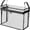 Black, variant on GliJian Plush Toy Storage Bins, Stuffed Doll Organizer Chest Boxes, Foldable Storages Basket Set, for Living Room Playroom Study Dorm