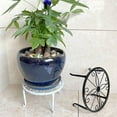 thumbnail image 5 of Dengmore 9x9x5 inchs Metal Plant Stands Set for Flower Pot Heavy Duty Potted Holder Indoor Outdoor, 5 of 11