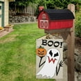 thumbnail image 5 of Halloween Garden Flags 12x18 Double Sided Boo Ghost Fall Garden Flag Welcome Halloween Yard Flag Decorations Outdoor Indoor for Farmhouse Porch, 5 of 6