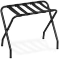 thumbnail image 1 of HOOBRO Portaequipajes, soporte plegable de metal para maleta para habitación de invitados, soporta hasta 100 lb, 27 x 15,3 x 22 pulgadas, marco de acero, correas de nailon, hotel, dormitorio, armario,, 1 of 5