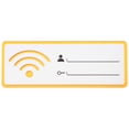 thumbnail image 1 of Miangastore Panneau de Mot de Passe WiFi Mural Réseau Rappel de Mot de Passe WiFi, 1 of 8