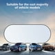 thumbnail image 5 of Ganfancp Automotive Titanium Alloy Coating Parasol Parasol Trasero Cortina Parasol Trasero Parasol Calefactor Cubierta Parasol Coche Visera Parasol Coche Block Ofertas Flash Liquidación Parasol*1, 5 of 7