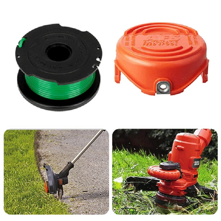 Changing a Single Line Spool on a BLACK+DECKER String Trimmer 