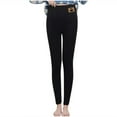 thumbnail image 2 of Puntoco Mujeres Imprimir Invierno Cálido Apretado Grueso Terciopelo Lana Cachemira Pantalones Pantalones Leggings Puntoco Puntoco-5269, 2 of 9