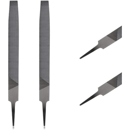 

Rectangular Cut Axe File Mill Smooth Cut File Carded Hardened Steel File Flat for Sharpening Dull Blunt or Tired Edges 2pack