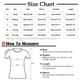 thumbnail image 3 of Camiseta de Cuello Redondo de Manga Corta Impresa para las Mujeres, Estiramiento 95% Poliéster 5% Blusa Casual de Spandex para Uso Diario Y Casero, 3 of 3