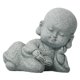 thumbnail image 1 of Estatua de Buda bebé monje, esculturas de figuras de monje, estatua de Buda para yoga de escritorio Libro de lectura, 1 of 9