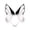A004- White, variant on Halloween Accessories, Faux Animal Ears Headbands, Plush Wolf Ears Props, Furry Party Headwear, 11X8 in Soft Furry Anime Ears Headband for Dress Up and Daily Decor