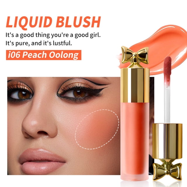 EGNMCR Blush Long Lasting Dewy Matte Blushes Cute Powder Blusher Expansion Color Naked Makeup Rouge Powder Blusher Cream 5ml blusher Cream