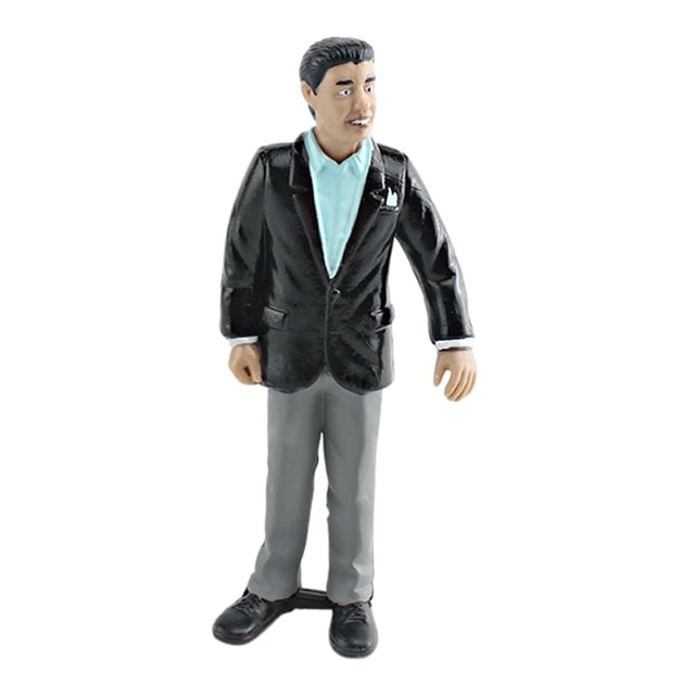 Figura de personas en miniatura, figura en miniatura familiar, Escena de bricolaje, casa de muñecas pequeña, personas para decoración de accesorios de Papá