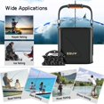 thumbnail image 4 of TNOBHG Wear-resistant Fish Bucket 7/9/11l Foldable Fishing Bucket Portable Handle Double Zipper Mesh Cover Eva Leak-proof Collapsible Water Storage Pail, 4 of 8
