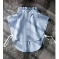 thumbnail image 4 of Camiocver  Women Ruffle Detachable Half Blouse Shirts Fake Collar Dickey Collar Faux False Collar for Girls, 4 of 7