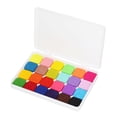 thumbnail image 1 of Finger Paint Pad, Finger Ink Pads Washable Mess Free 24 Colors  For Painting, 1 of 8