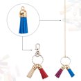 thumbnail image 1 of Ruiboury 100pack/lot Stand Out Unique Tassel DIY Tassel Accessory For Keychain Gifts AssortedColor-Silver 1Set, 1 of 6