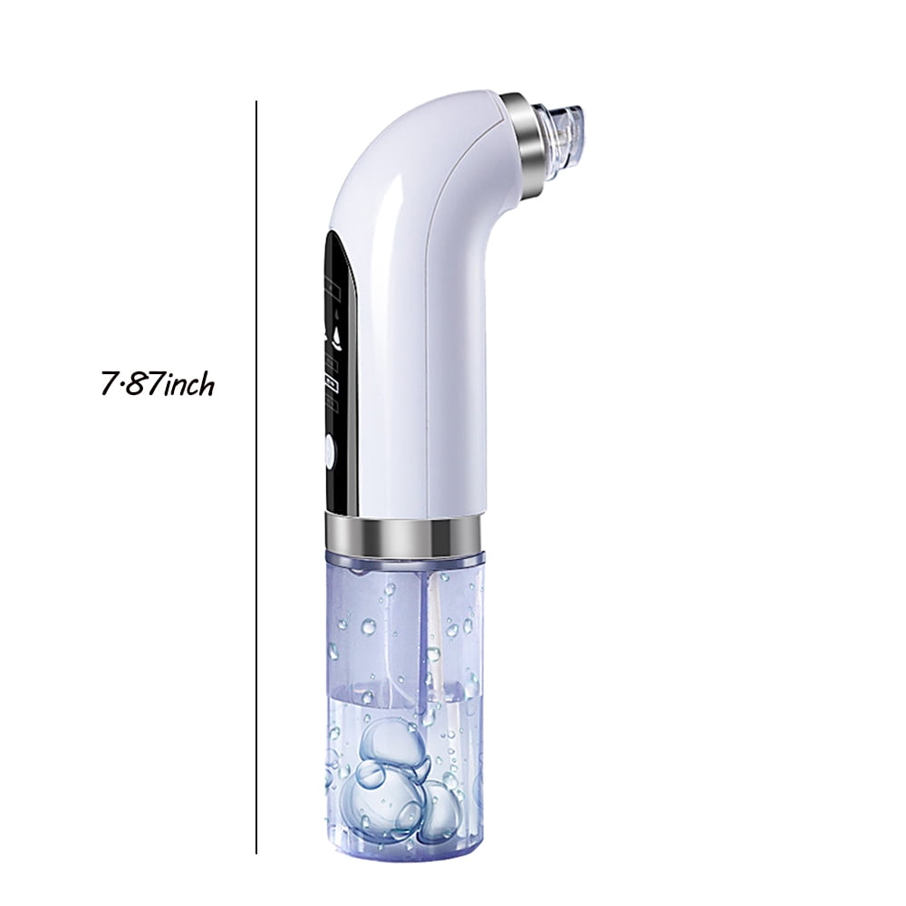 LNKOO Blackhead Remover Pore Vacuum Cleaner - Upgraded Blackhead Vacuum Rechargeable Face Vacuum Comedone Extractor Tool for Blackhead Whitehead Acne Removal, 3 Adjustable Suction Power and 6 Probes