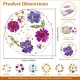 thumbnail image 2 of 6 Pcs Dried Flower Drink Coasters, Floral Resin Drink Cup Mat , Non-Slip Coasters for Tabletop Protection Reusable Coaster Decorations for Coffee Table Wooden Desk Kitchen Bar Mugs, 2 of 11