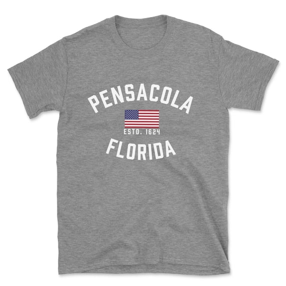 Pensacola Florida Patriot Men's Cotton T-Shirt