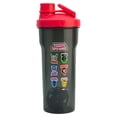 thumbnail image 2 of Vaso Shaker Deportivo con Tapa Roja, Diseño Marvel Super Héroes, Incluye BolaShaker de Plástico, Capacidad 700 Ml, Negro, 2 of 5