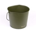 thumbnail image 1 of Cubo de acero inoxidable para perros Flourish Pets, 4 L, color verde militar, 1 of 1