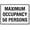 metal signs 83, variant on Maximum Occupancy 50 Persons Warning Metal Sign Tin Signs Aluminum Sign for Outdoors Use Yard Farm Fence Home Wall Decor 8x12 inch_1