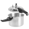 thumbnail image 3 of Olla de inducción a gas Olla a presión Mini Olla a presión Olla de cocción Plata HOMEMAXS 8445592-MX, 3 of 6