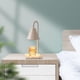 thumbnail image 3 of Lámpara de de cera Candelabros regulables Lámpara de escritorio ajustable Decoración eléctrica Lámpara de noche romántica para oficina blanco Soledad Lámpara de fusión de velas de cera, 3 of 7