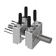 thumbnail image 1 of Mini tornillo de banco de mesa, herramienta de artesanía detallada, herramienta de modelo de bricolaje portátil, tornillo de banco en miniatura, 1 of 9
