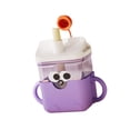 thumbnail image 3 of Vaso de entrenamiento para bebés de grado alimenticio, fácil de agarrar, vaso para beber agua con dibujos animados Púrpura, 3 of 9