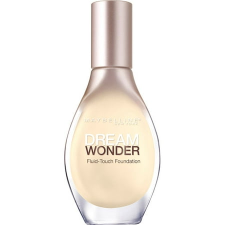 Antiqued Ivory Cream - Maybelline New York Dream Wonder Fluid-Touch Foundation, Porcelain Ivory