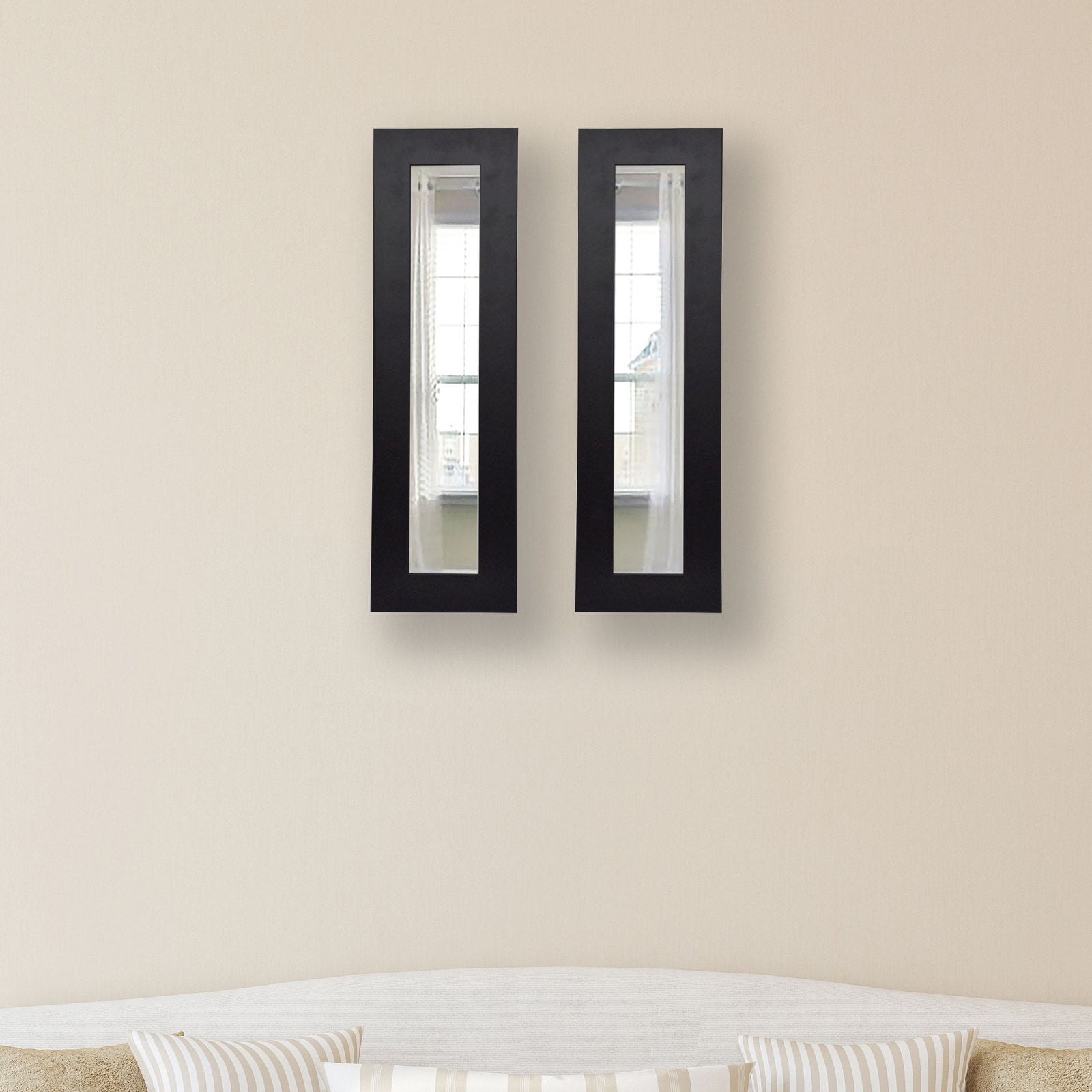 Rayne Mirrors Molly Dawn Wide Satin Wall Mirror